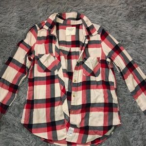 Abercrombie and Fitch flannel